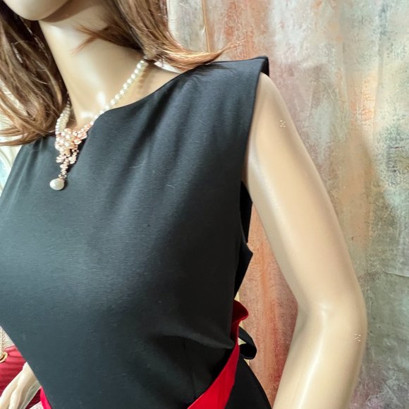 πFormal Fashion Elegant Color Block Contrast Formal - Evening - Ball Dress - Picture 4 of 16